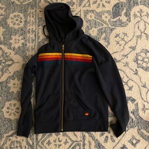 Aviator Nation 5 Stripe Hoodie